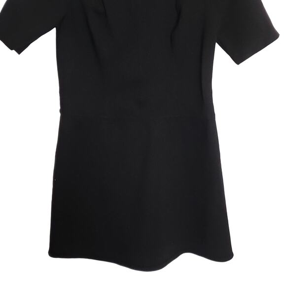 Ann Taylor Black Short Sleeve Dress, 6 - Picture 3 of 8